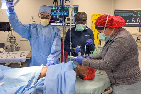 Anesthesia Residents During Pediatric Critical Incident Training